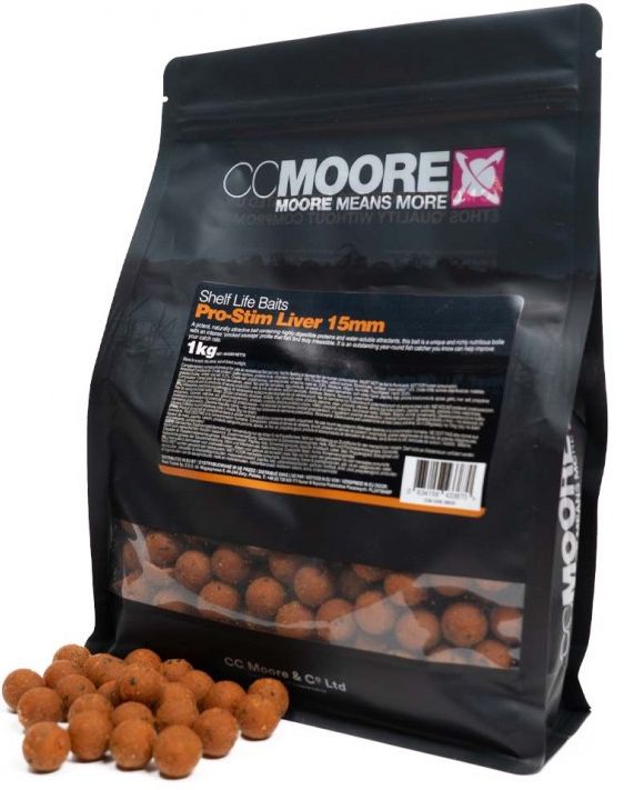 Boilies CC MOORE Pro-Stim, Liver, 18mm, 1kg