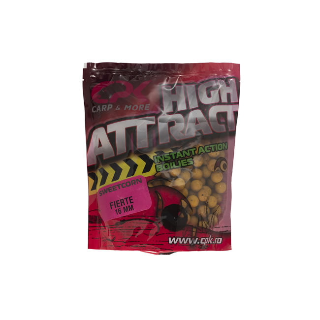 Boilies CPK High Attract Sweetcorn Tari 16mm 800g