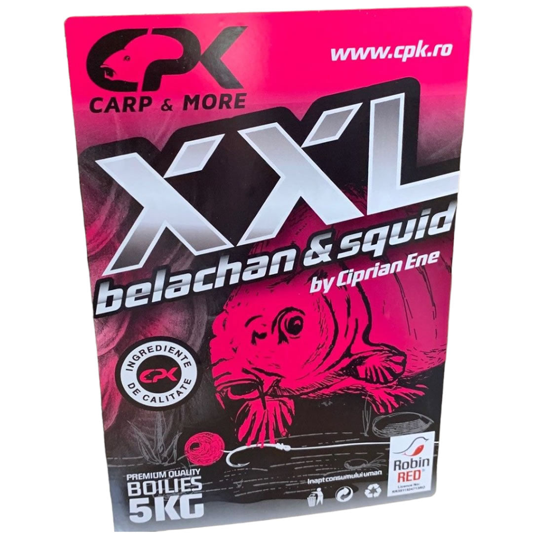 Boilies CPK XXL Belachan &amp; Squid 5kg