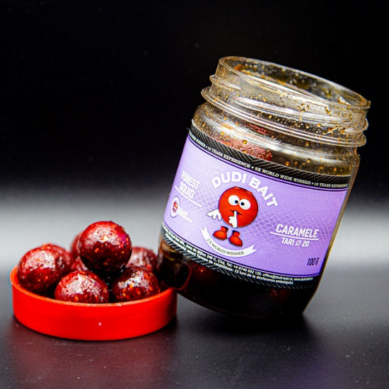 Boilies Carlig Dudi Bait Forest Squid Caramele Solubile 100g