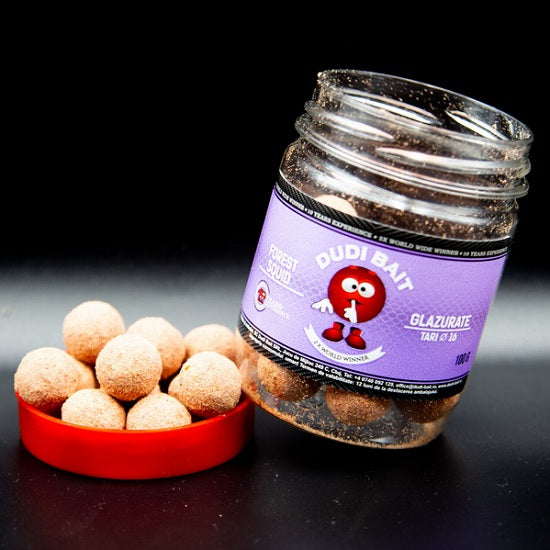 Boilies Carlig Dudi Bait Forest Squid Glazurate Tari 100g