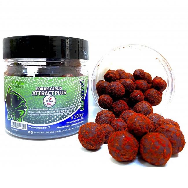 Boilies Carlig MG Special Carp Dipuit Attract Plus (15-20mm) 200gr