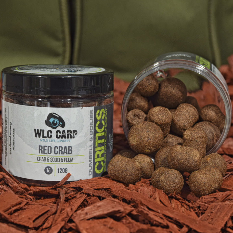Boilies Carlig WLC Carp Critics Red Crab 120g