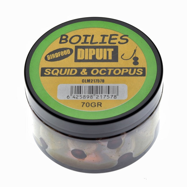 Boilies Claumar Birdfood De Carlig Dipuit Squid &amp; Octopus 70gr