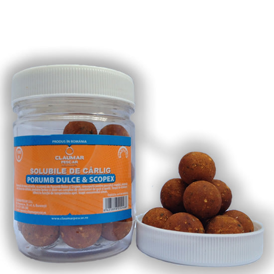 Boilies Claumar Birdfood De Carlig Tare Dipuit Porumb Dulce  Scopex 100gr