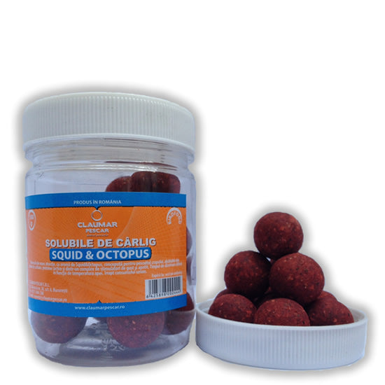 Boilies Claumar Birdfood De Carlig Tare Dipuit Squid Octopus 100gr