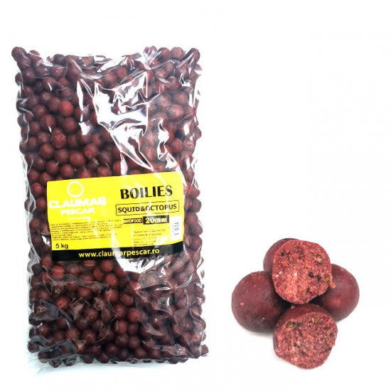 Boilies Claumar Birdfood Tare Squid And Octopus 5kg PUNGA