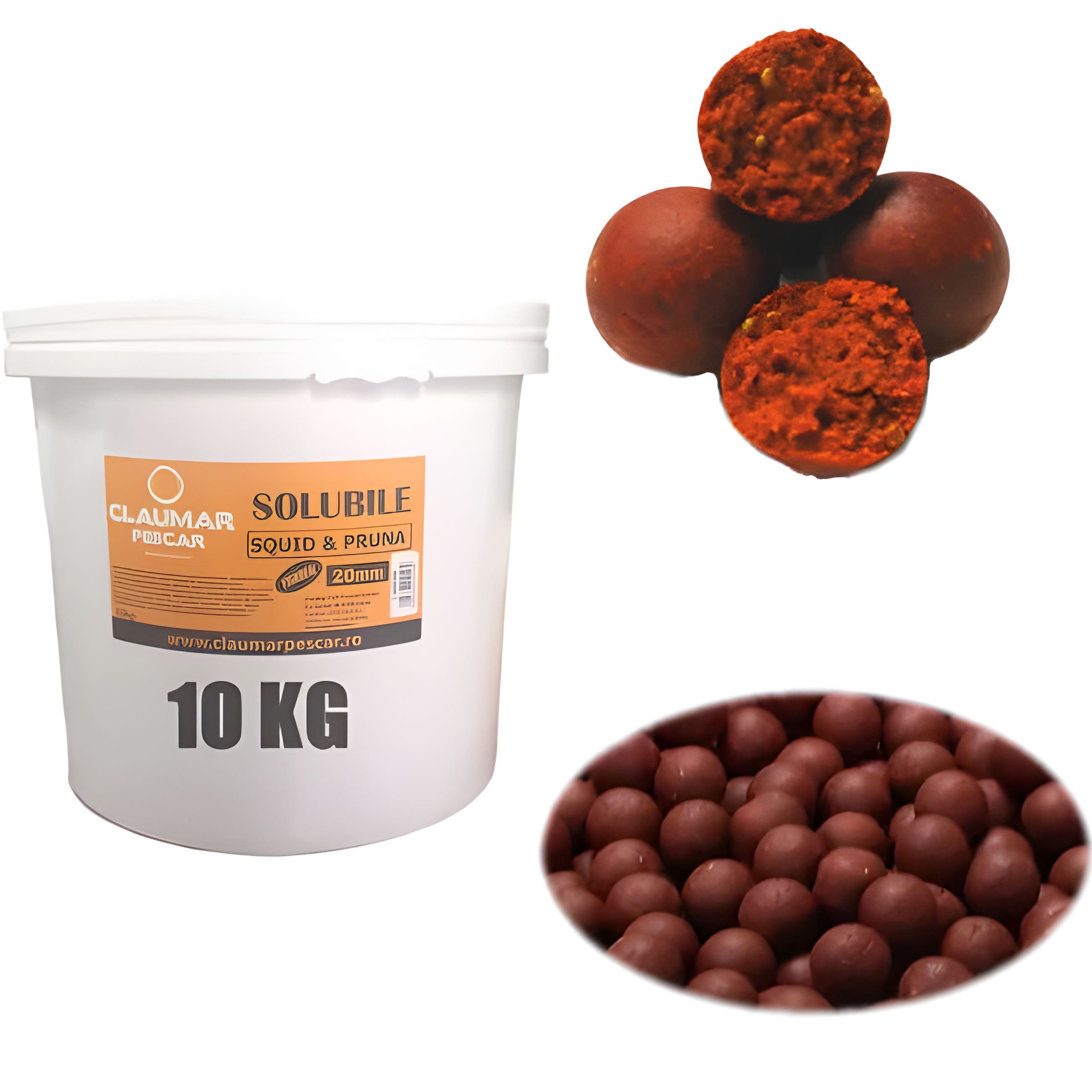 Boilies Claumar Fishmeal Solubile Frankfurter 10Kg Cu GALEATA