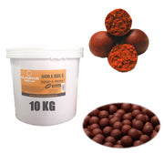 Boilies Claumar Fishmeal SolubileSquid And Capsuni 20mm 10Kg Cu GALEATA