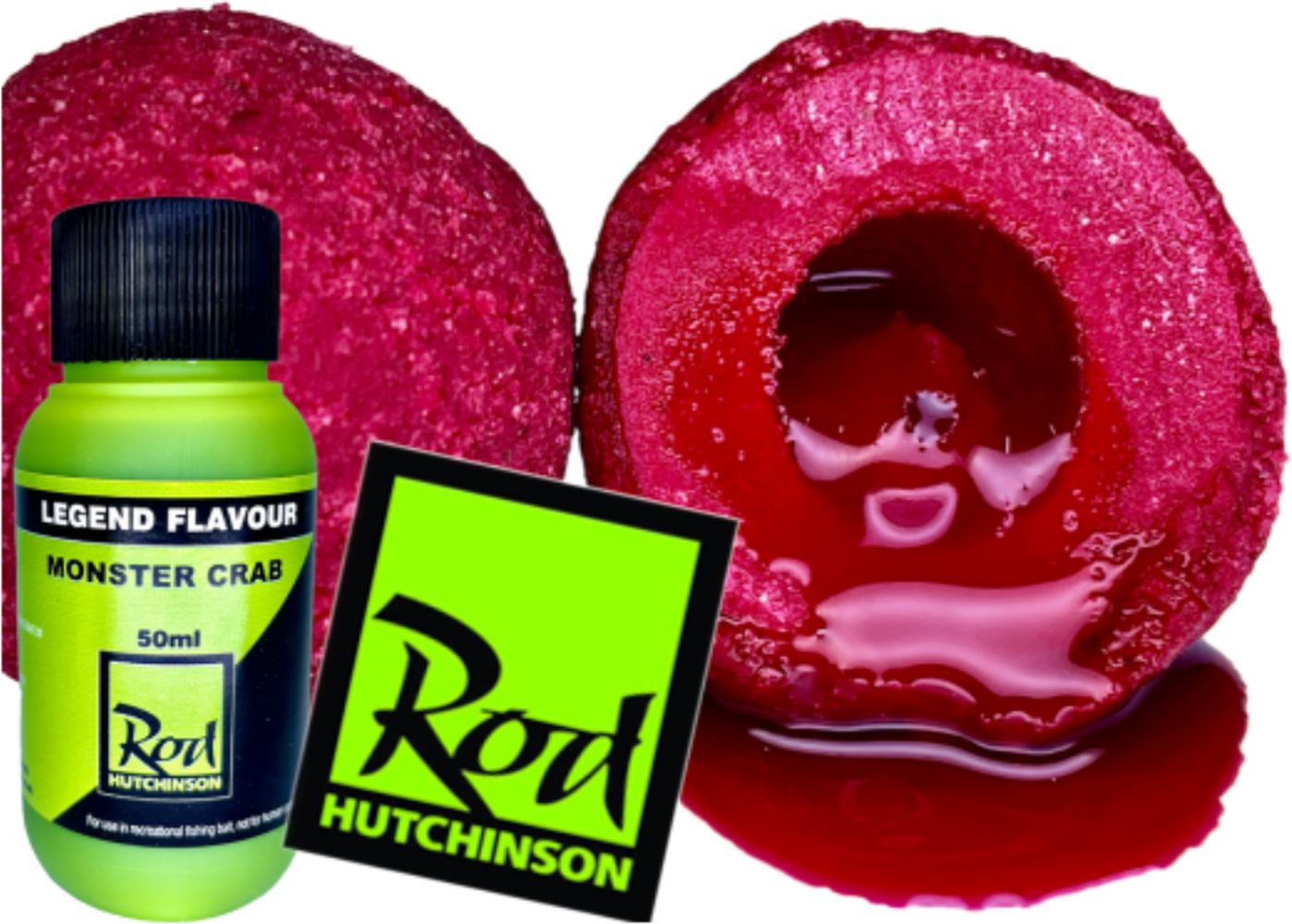 Boilies Cu Miez Lichid Nutrigo Rod Hutchinson, Monster Crab, 20mm, 200ml
