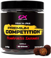 Boilies De Carlig CPK Premium Competition Dumbells, Frankfurter-Sausage, 20-24mm, 140g