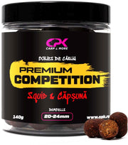 Boilies De Carlig CPK Premium Competition Dumbells, Squid-Capsuna, 20-24mm, 140g
