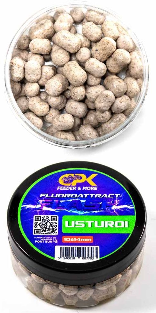 Boilies De Carlig Cpk Fluroattract Feeder, Usturoi, 10&amp;14mm