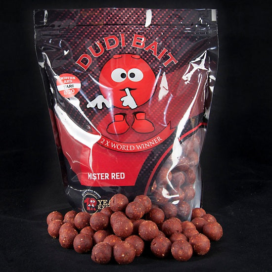 Boilies Dudi Bait Mister Red Solubile 1kg