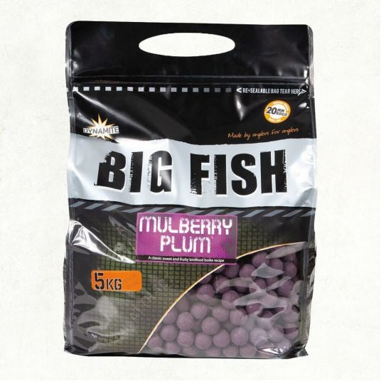 Boilies Dynamite Baits Big Fish Mulberry Plum 5kg
