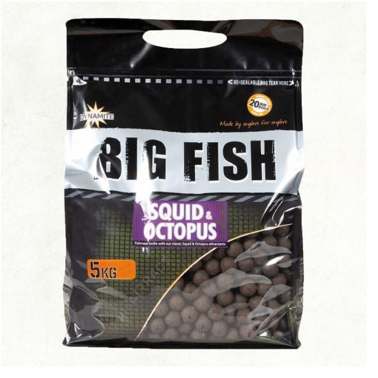 Boilies Dynamite Baits Big Fish Squid &amp; Octopus 5kg