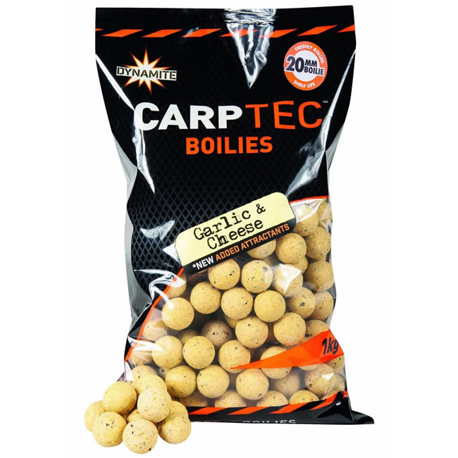 Boilies Dynamite Baits CarpTec Garlic &amp; Cheese 1 8kg