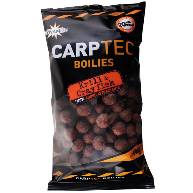 Boilies Dynamite Baits CarpTec Krill &amp; Crayfish 1 8kg