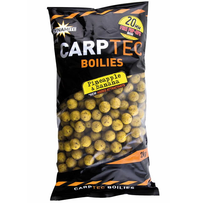 Boilies Dynamite Baits CarpTec Pineapple &amp; Banana 1 8kg