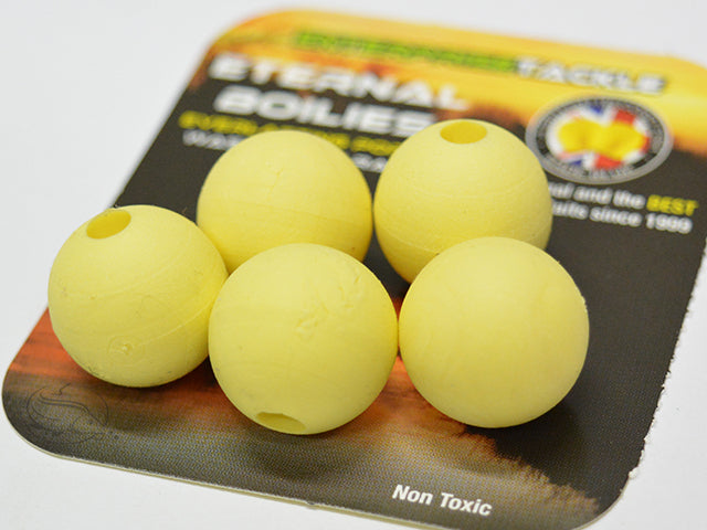 Boilies Enterprise Tackle Eternal Boilies Washed Out Yellow - 15mm