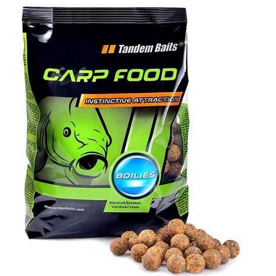 Boilies Fiert Tandem Baits Carp Food 18mm 1kg Black Halibut