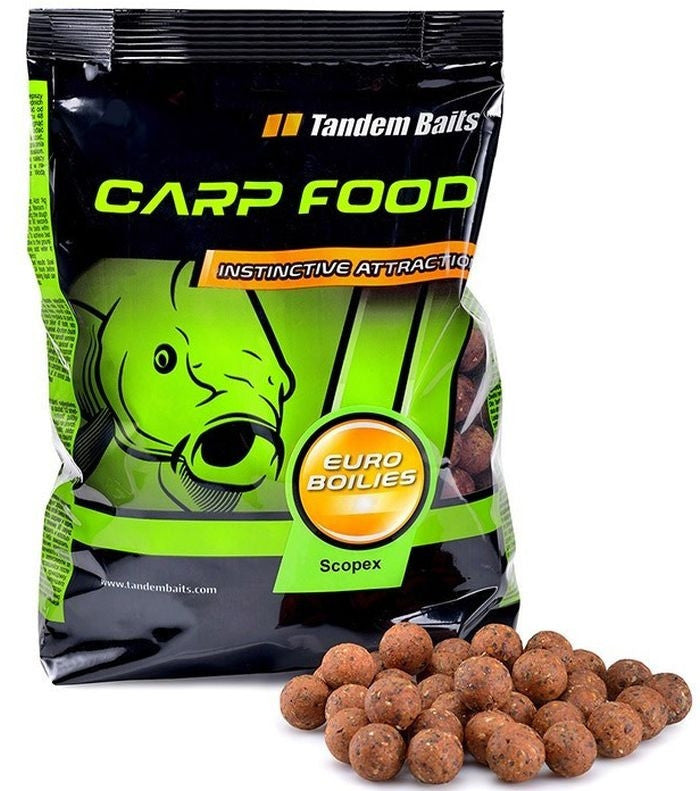 Boilies Fiert Tandem Baits Carp Food Euro Boilies Maize 18mm 1kg
