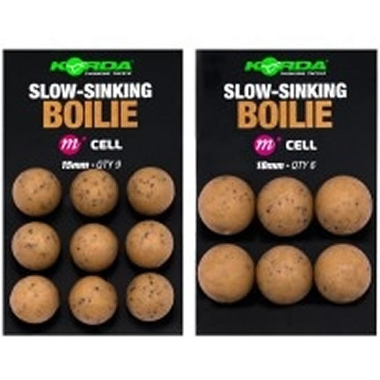 Boilies Korda Artificial Cell Slow Sinking Boilie