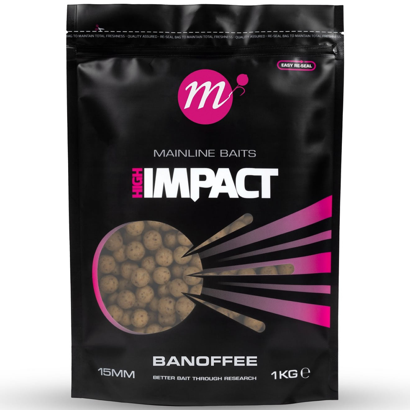 Boilies MAINLINE High Impact Banoffee 1kg