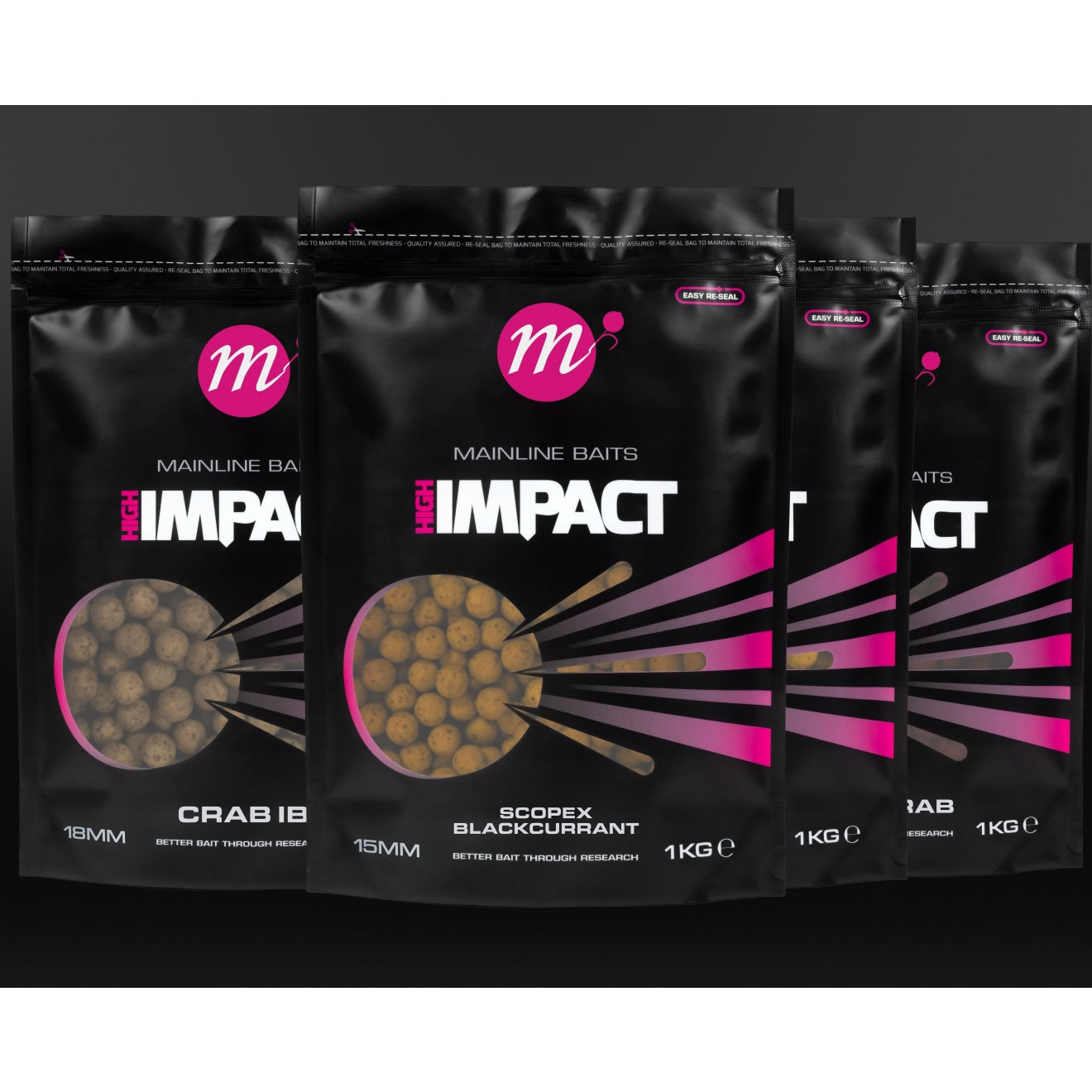 Boilies MAINLINE High Impact Banoffee 1kg