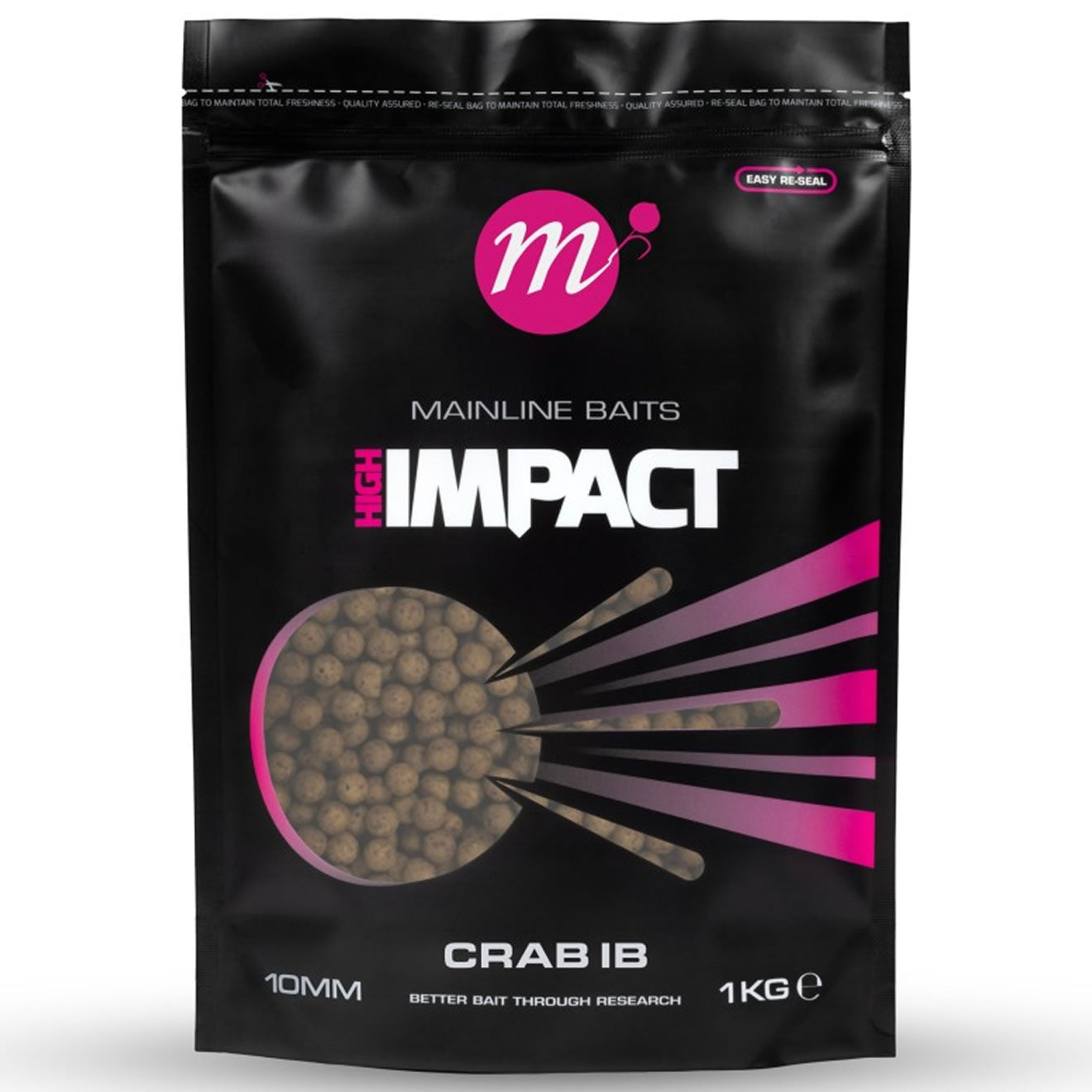 Boilies MAINLINE High Impact Crab IB 1kg