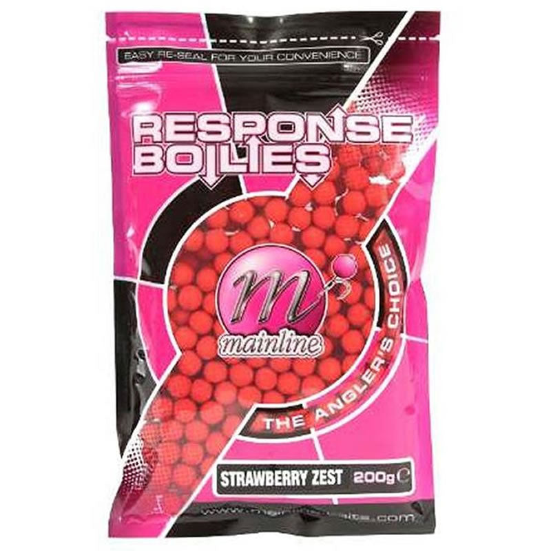 Boilies MAINLINE Shelf Life Boilies, Sweetcorn, 10 mm, 200 gr
