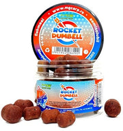 Boilies MG Rocket Dumbell Semisolubil De Carlig, 14-18mm, 200g