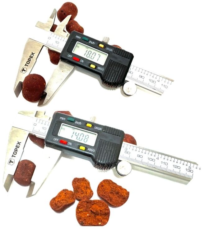 Boilies MG Rocket Dumbell Semisolubil De Carlig, 14-18mm, 200g