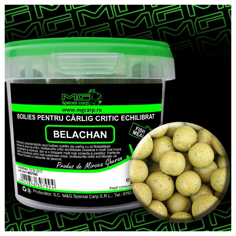 Boilies MG Special Carp Fishmeal Critic Echilibrat Belachan