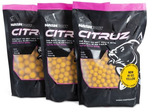 Boilies Nash Citruz Yellow 1kg