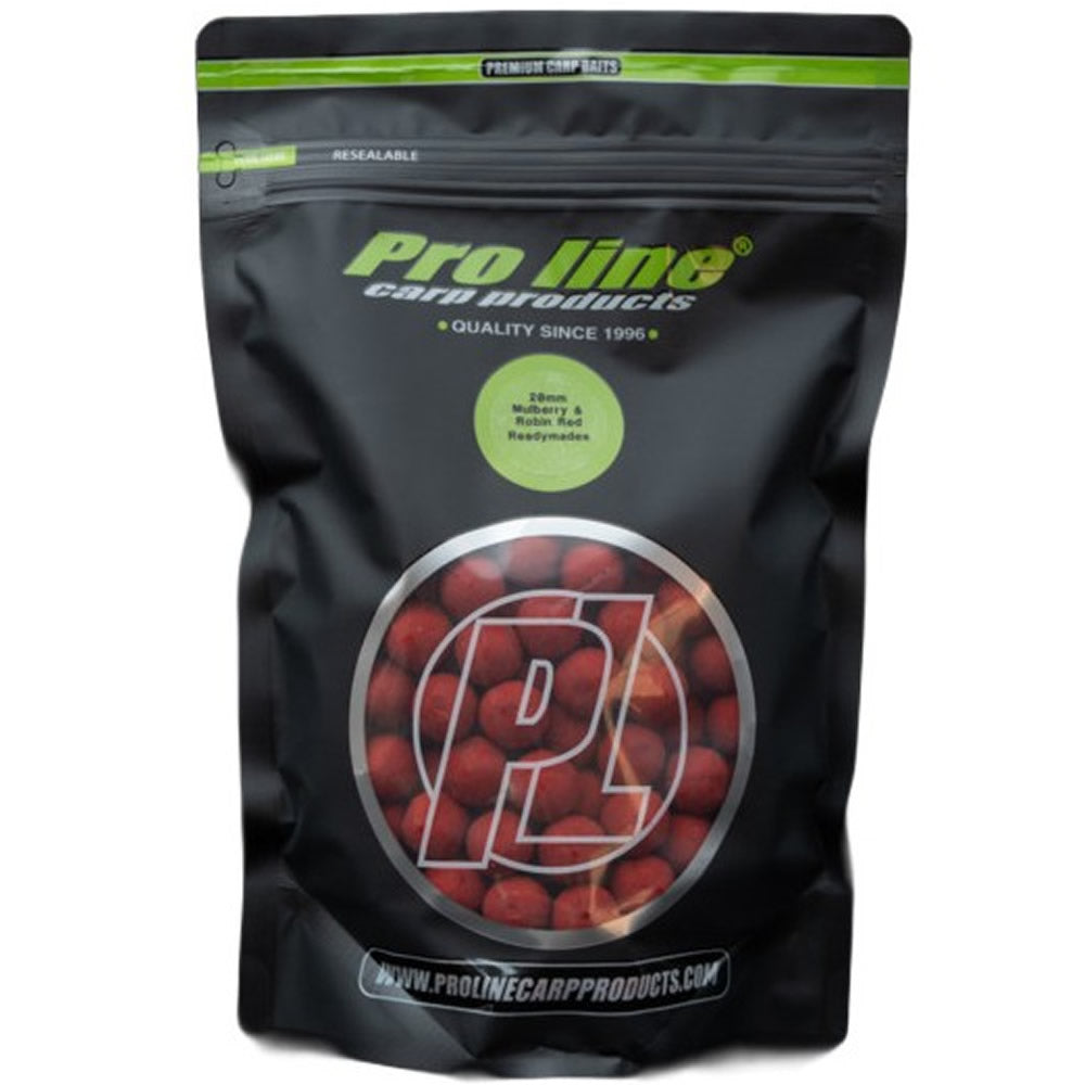 Boilies PRO LINE Readymades - Mulberry &amp; Robin Red 20mm, 1kg