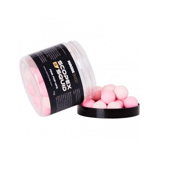Boilies Pop Up Nash Scopex Squid Pink 15 mm 75 G
