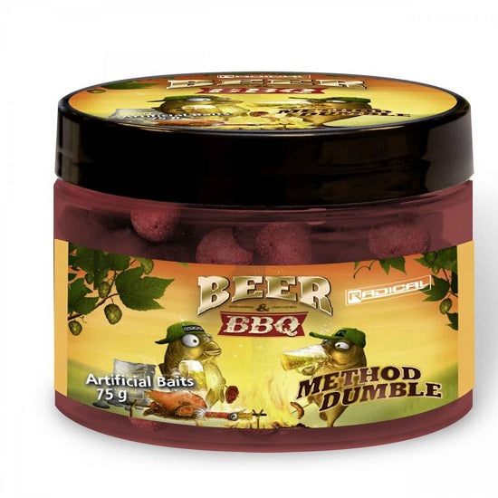 Boilies Radical Method Dumble Beer BBQ 8mm 75g