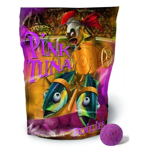 Boilies Radical Pink Tuna Boilie 1kg