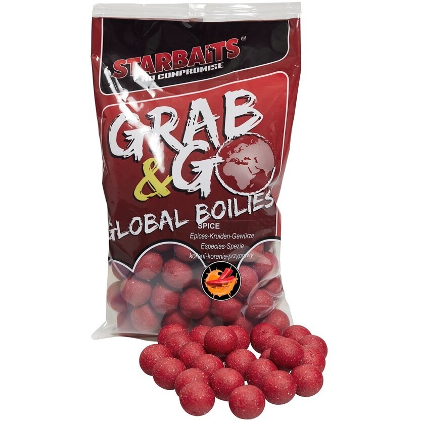 Boilies SENSAS G&amp;G Global Spice, 20mm, 800g