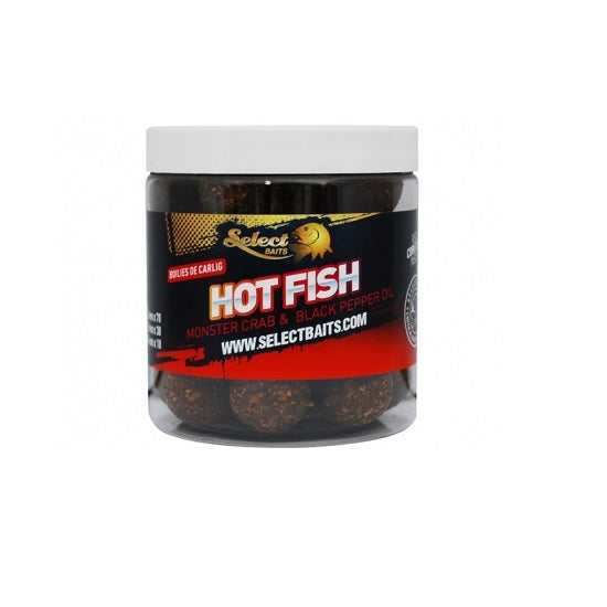 Boilies Select Baits Critic Echilibrat Hot Fish 16mm