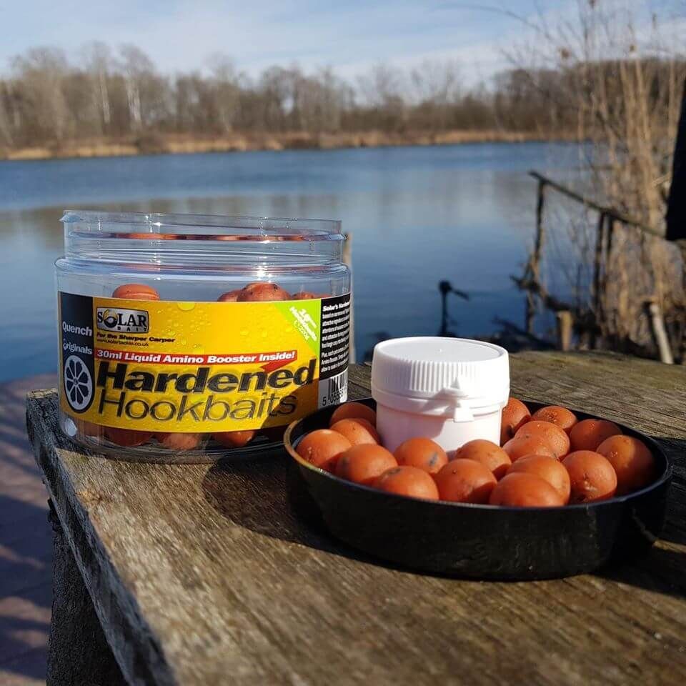 Boilies Solar Hardened Hookbaits QUENCH Plus Amino
