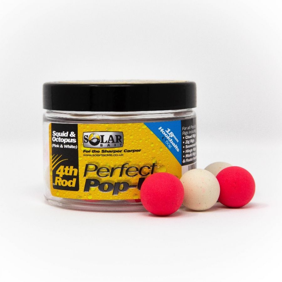 Boilies Solar Perfect Pop-Ups 4th Rod Squid&amp;Octopus 14mm