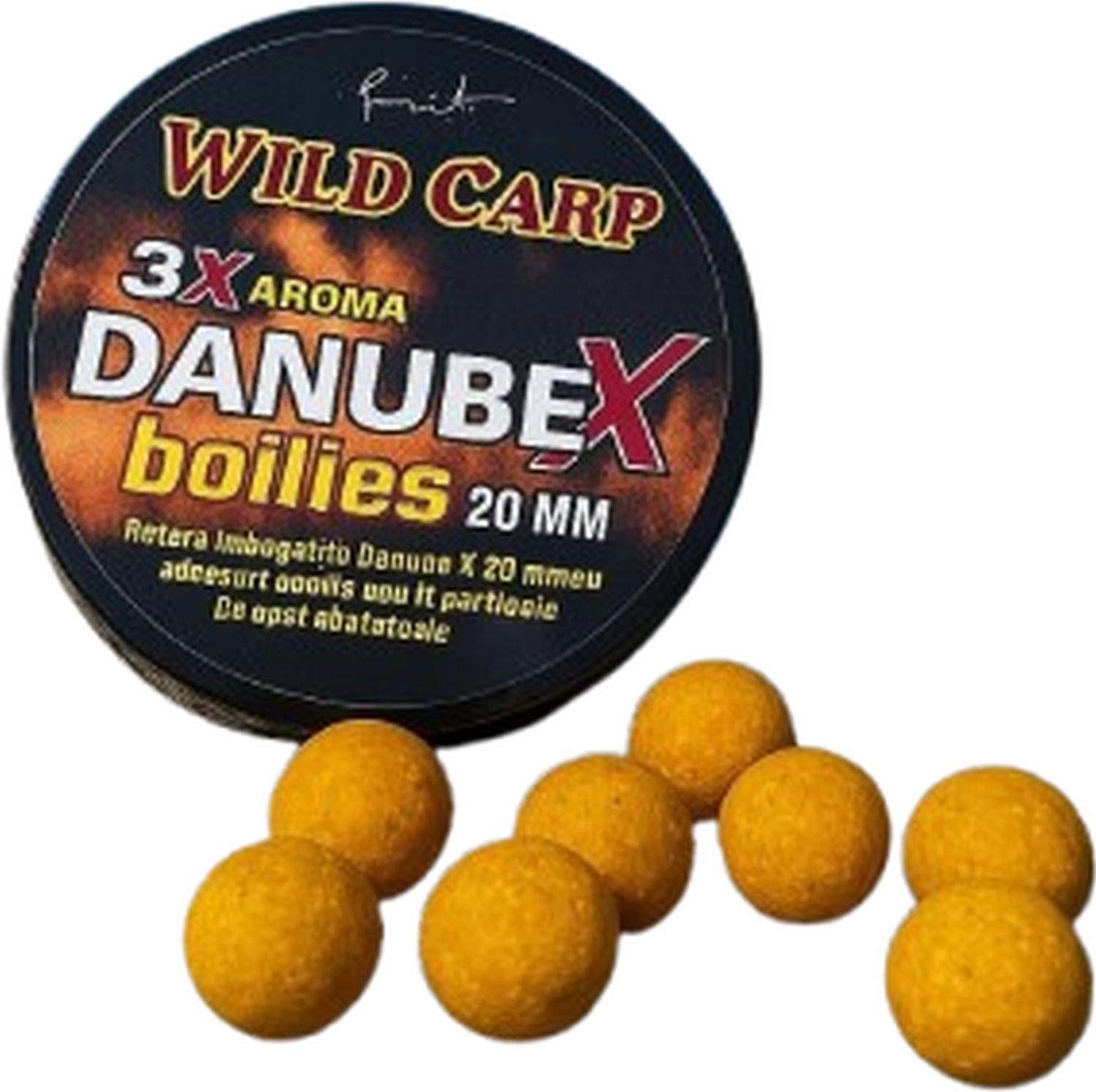 Boilies Solubil FEEDERSX Wild Carp 3 Natural Mix Aroma, 20mm, 200g