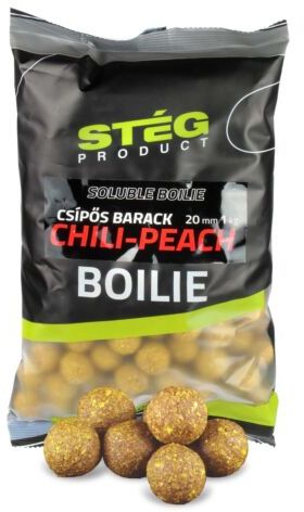 Boilies Solubil STEG Boilie Chilli Peach 1kg