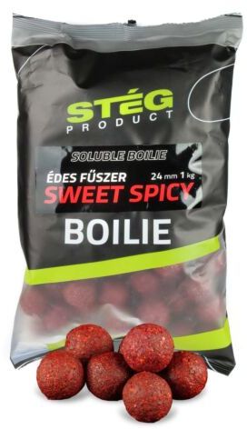 Boilies Solubil STEG Boilie, Sweet Spicy, 20mm, 1kg