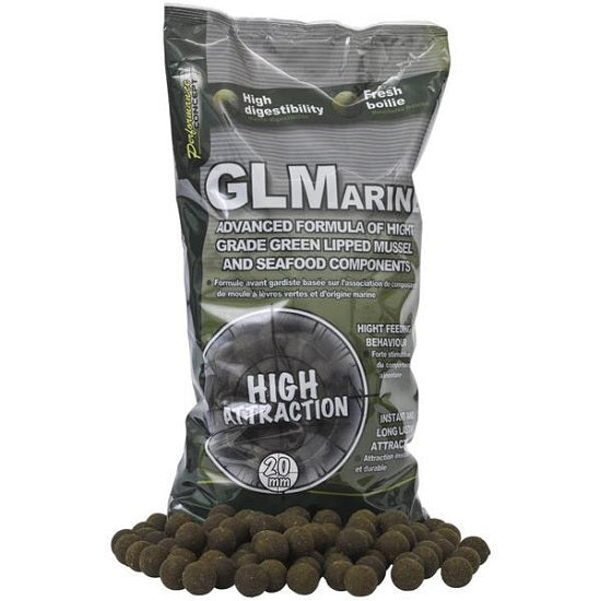 Boilies StarBaits Fiert GL Marine Dark Green, 20MM/1KG