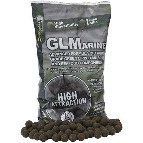 Boilies StarBaits Fiert GL Marine Dark Green, 20MM/2.5KG