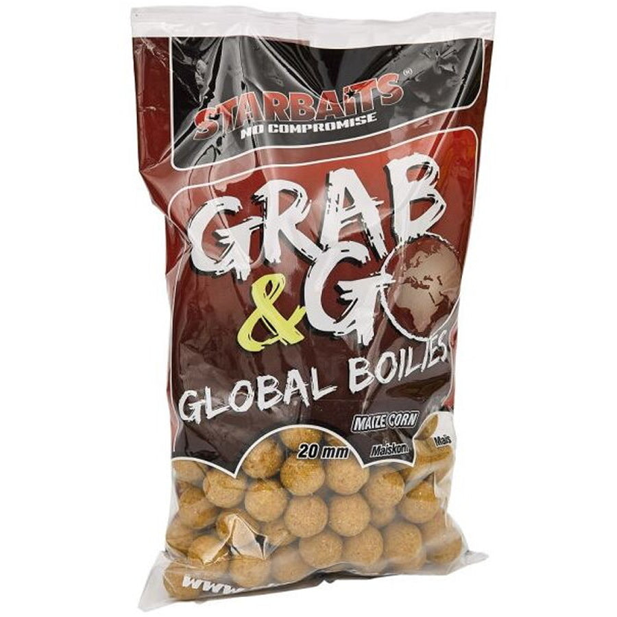 Boilies Starbaits G&amp;G Global, Porumb Dulce, 24mm, 1kg