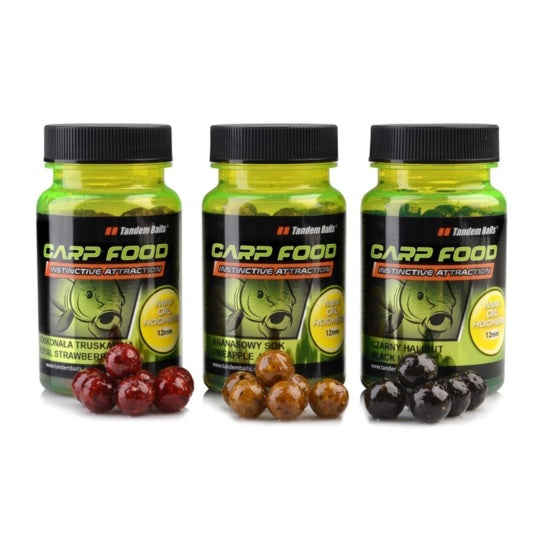 Boilies Tandem Baits Carp Food Mini Oil Hookers 12mm/50g Mulberry Ripe
